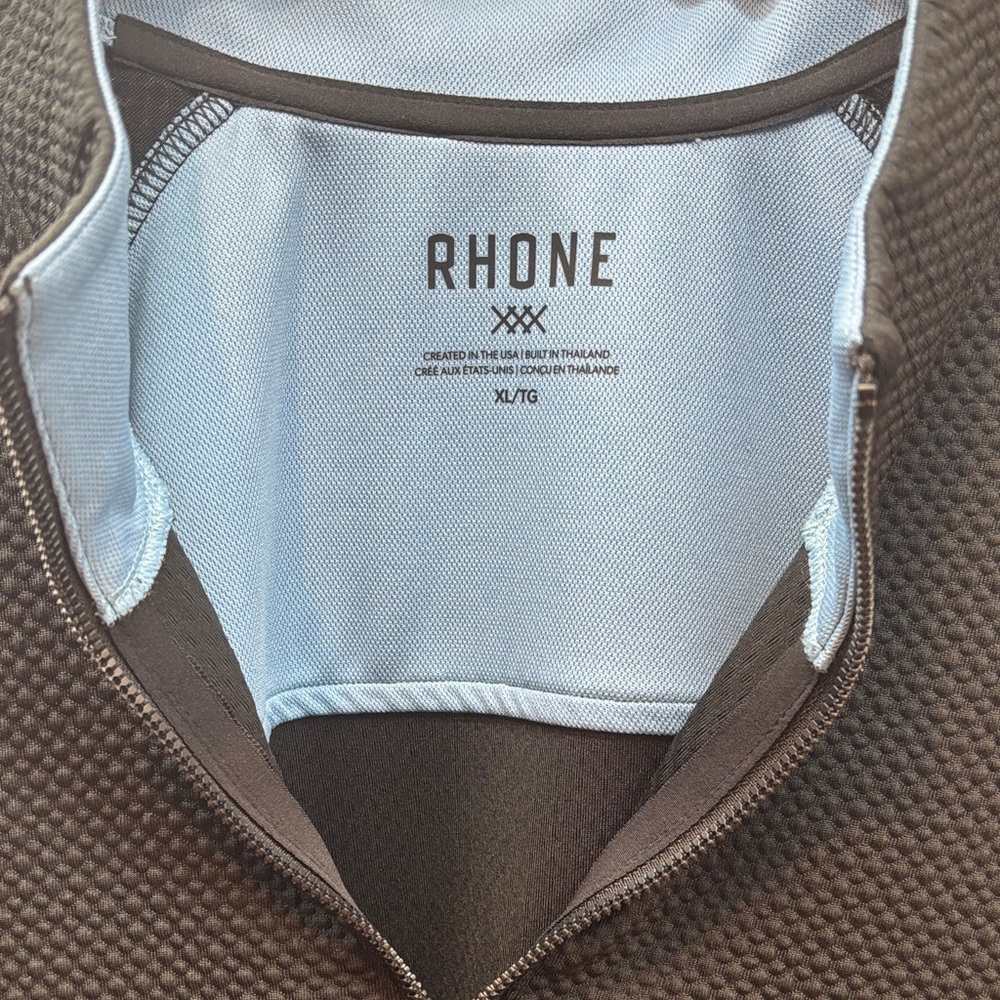 Rhone Black Quarter-Zip Pullover - image 2